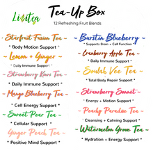 Load image into Gallery viewer, Fruit + Spice Tea Box